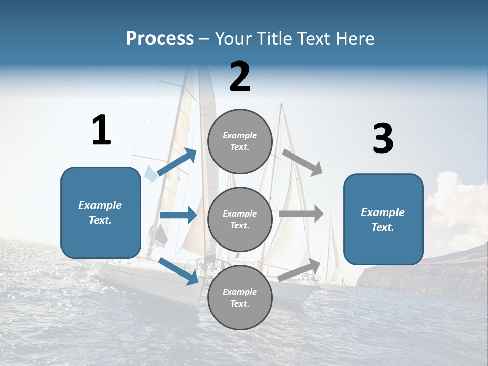 Holiday Windy Vessel PowerPoint Template