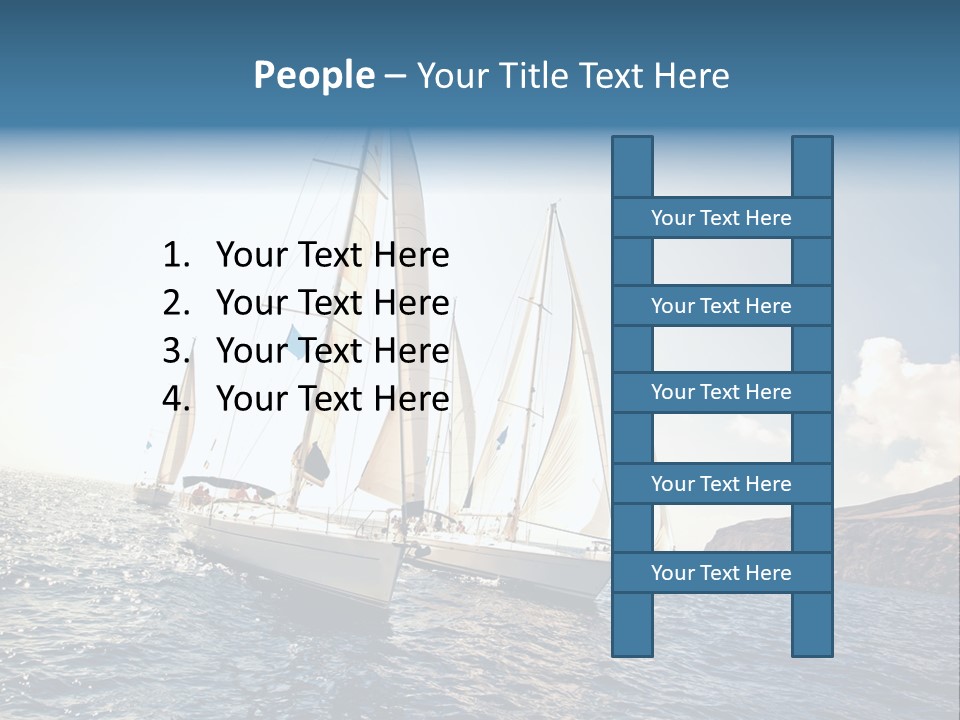 Holiday Windy Vessel PowerPoint Template