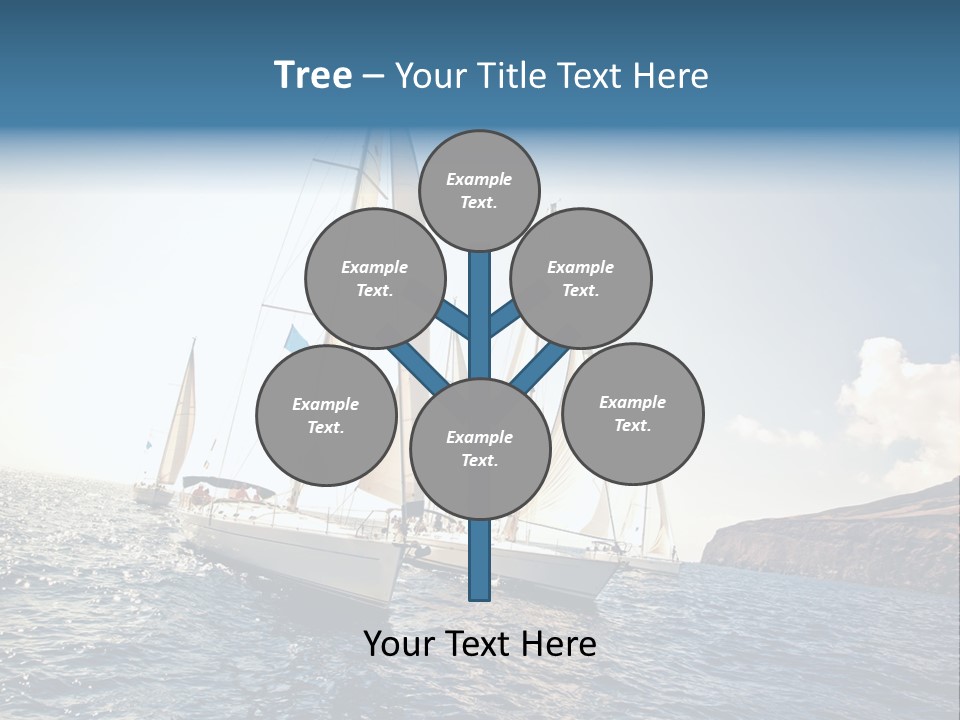 Holiday Windy Vessel PowerPoint Template