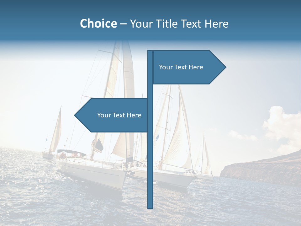 Holiday Windy Vessel PowerPoint Template