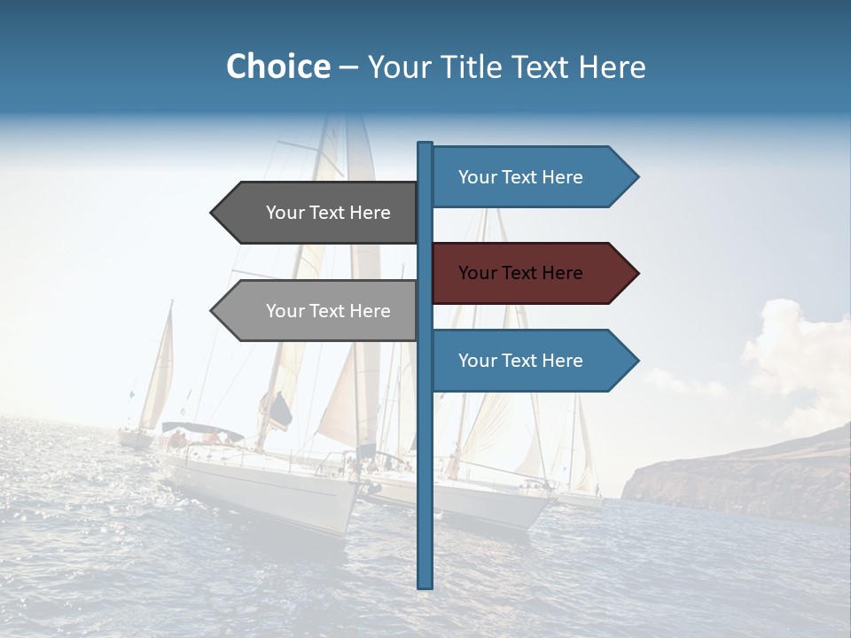 Holiday Windy Vessel PowerPoint Template
