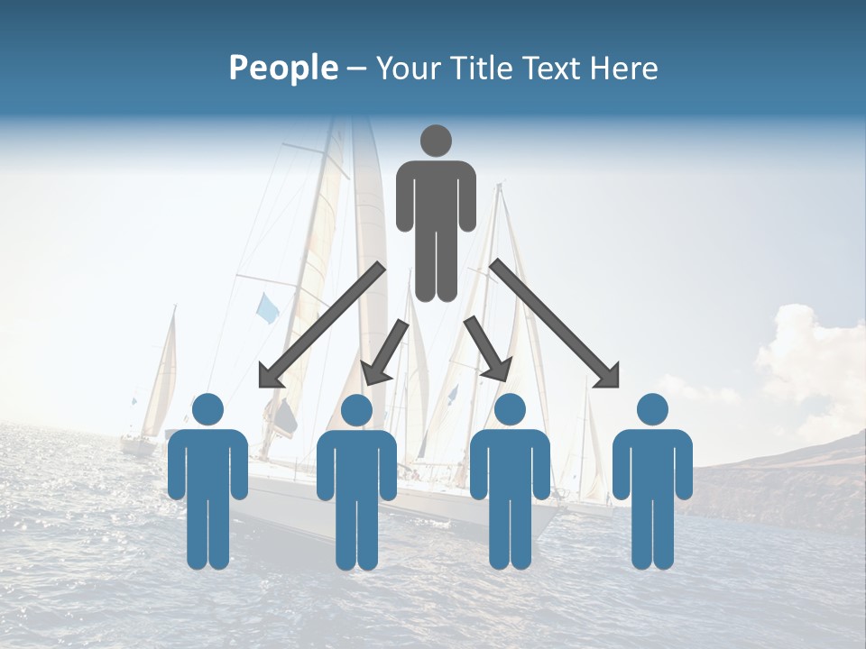 Holiday Windy Vessel PowerPoint Template