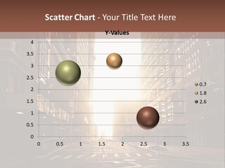 Empty Office Morning PowerPoint Template