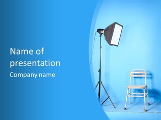 Empty Backdrop Professional PowerPoint Template