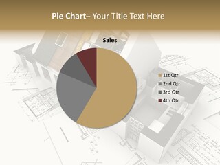 Insulation Plan Roofless PowerPoint Template