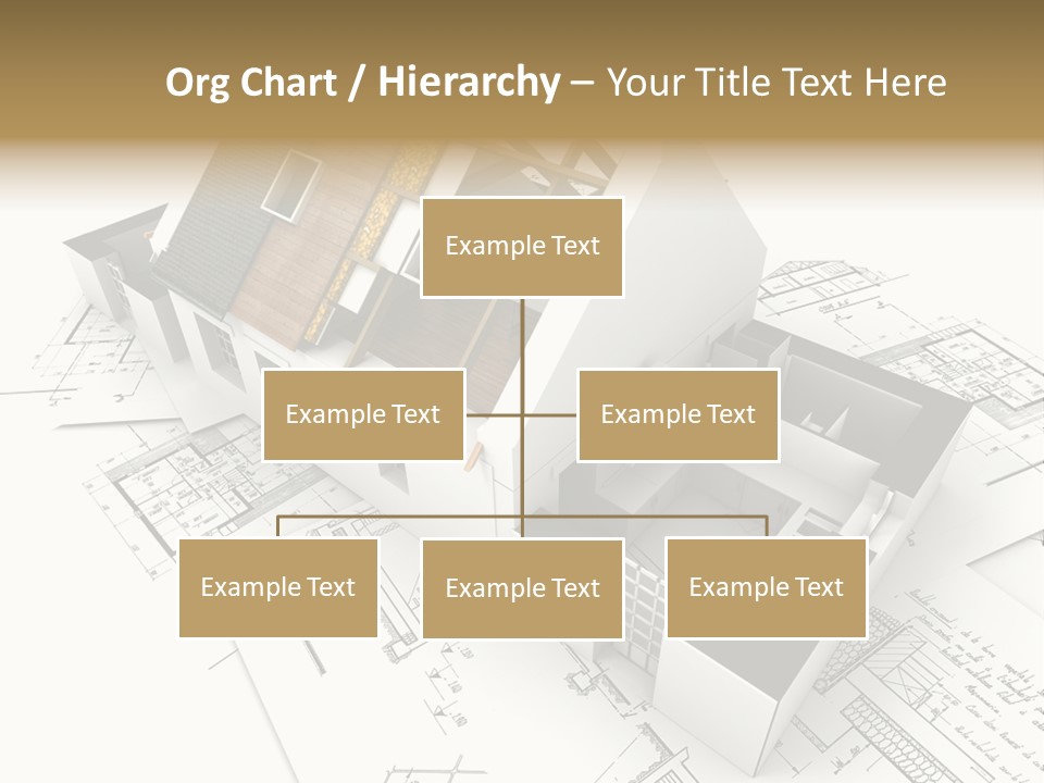 Insulation Plan Roofless PowerPoint Template