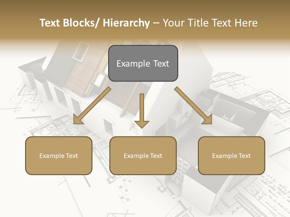 Insulation Plan Roofless PowerPoint Template