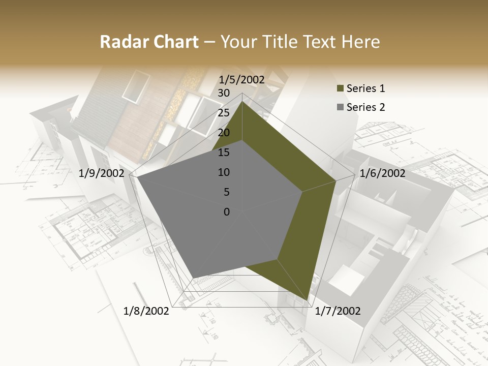 Insulation Plan Roofless PowerPoint Template