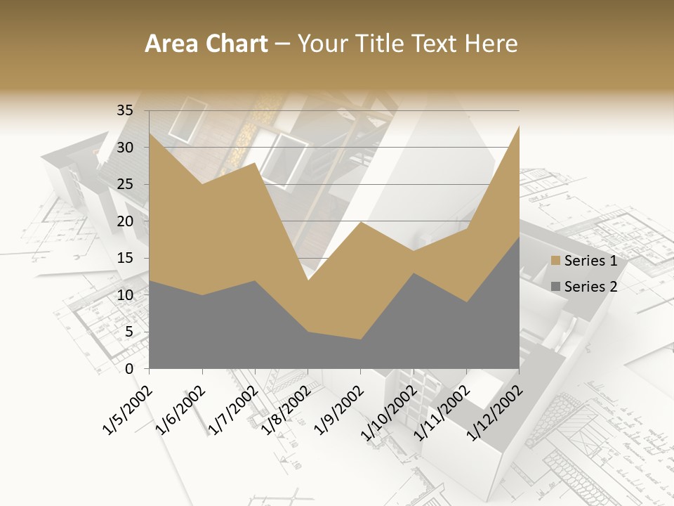 Insulation Plan Roofless PowerPoint Template