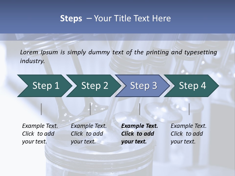 Engineer Moving Technology PowerPoint Template