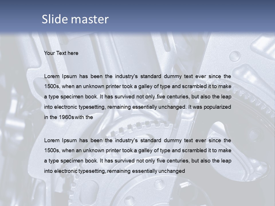 Moving Gas Efficient PowerPoint Template