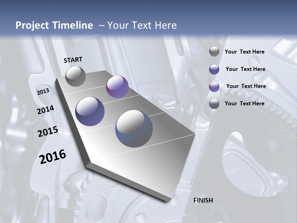 Moving Gas Efficient PowerPoint Template