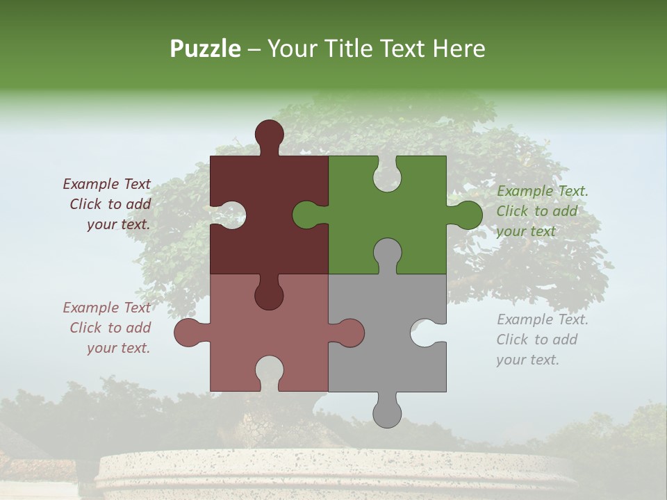 Green Outdoor Natural PowerPoint Template