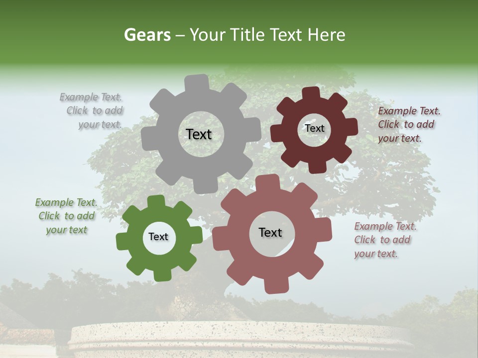 Green Outdoor Natural PowerPoint Template