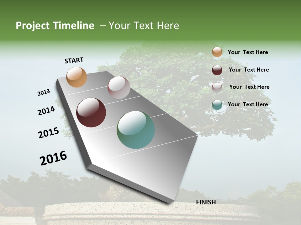 Green Outdoor Natural PowerPoint Template