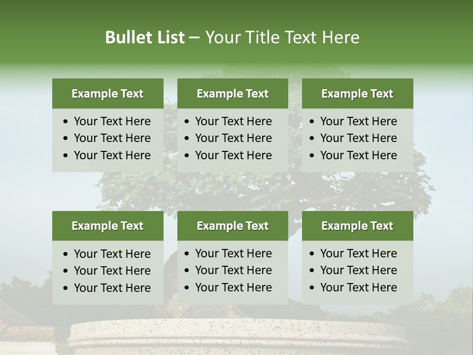 Green Outdoor Natural PowerPoint Template