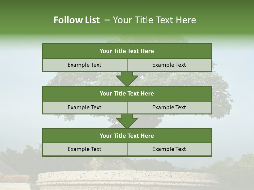 Green Outdoor Natural PowerPoint Template