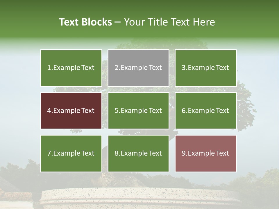 Green Outdoor Natural PowerPoint Template