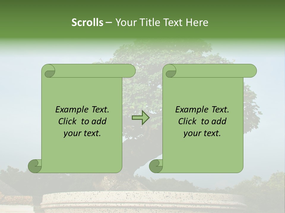 Green Outdoor Natural PowerPoint Template