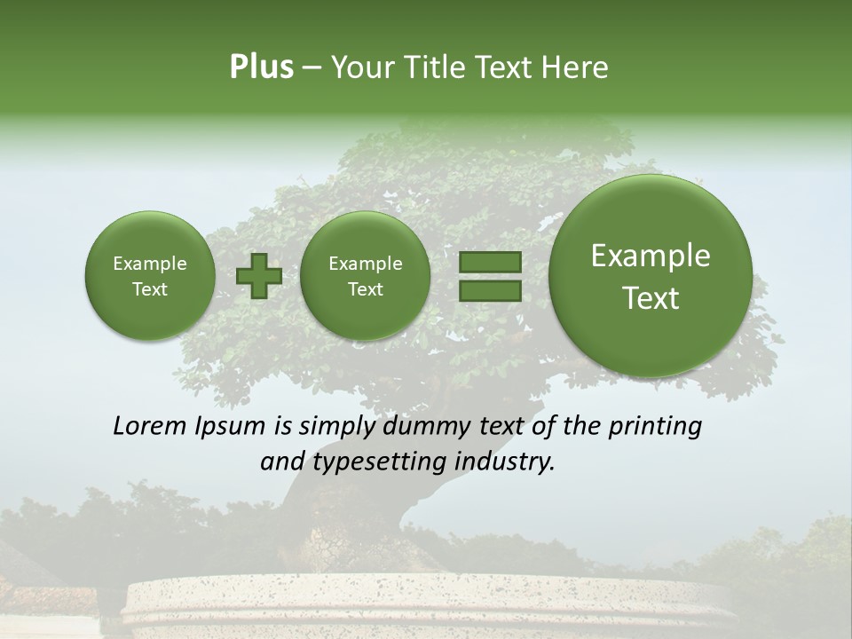 Green Outdoor Natural PowerPoint Template