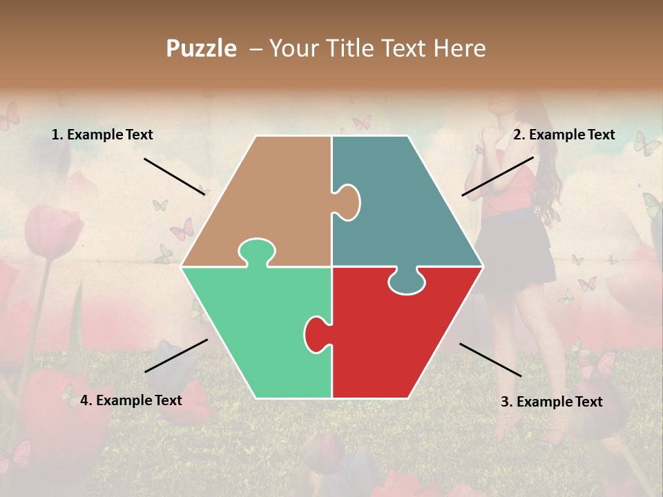 Dream Grunge Beautiful PowerPoint Template