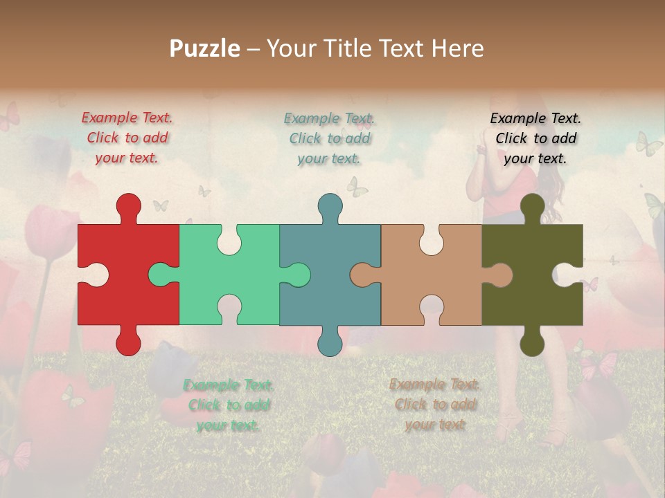 Dream Grunge Beautiful PowerPoint Template