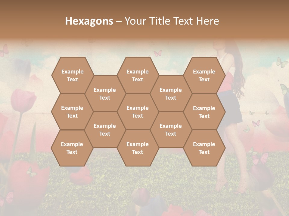 Dream Grunge Beautiful PowerPoint Template