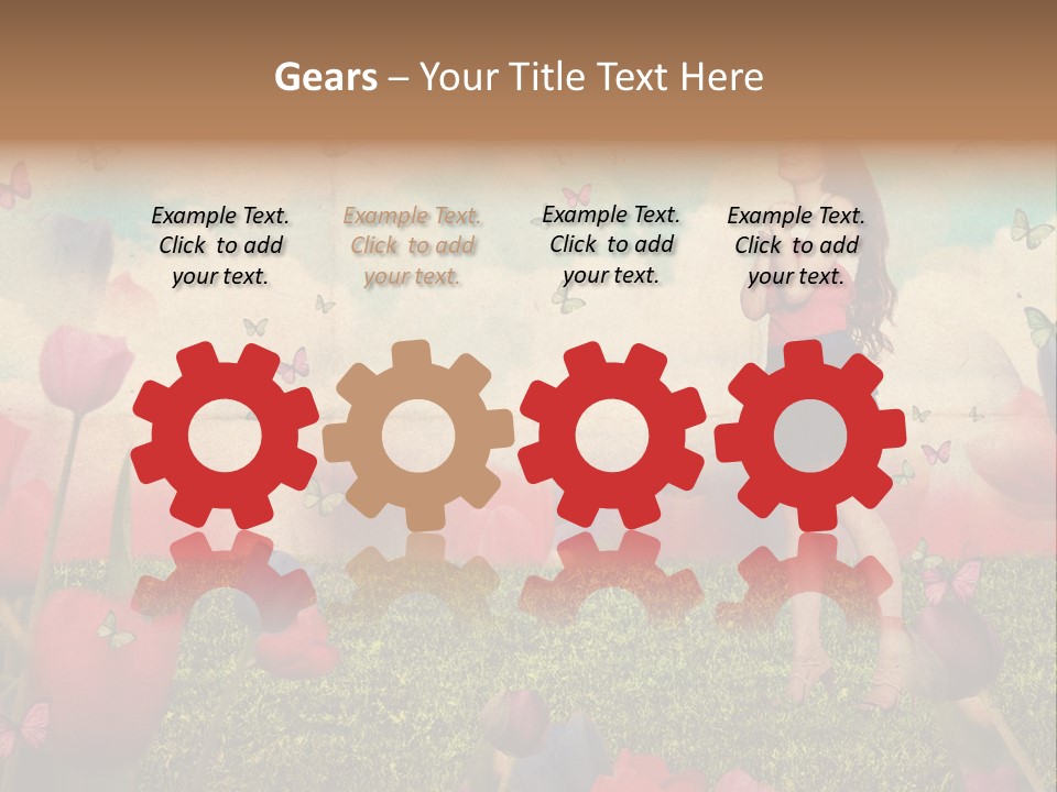 Dream Grunge Beautiful PowerPoint Template