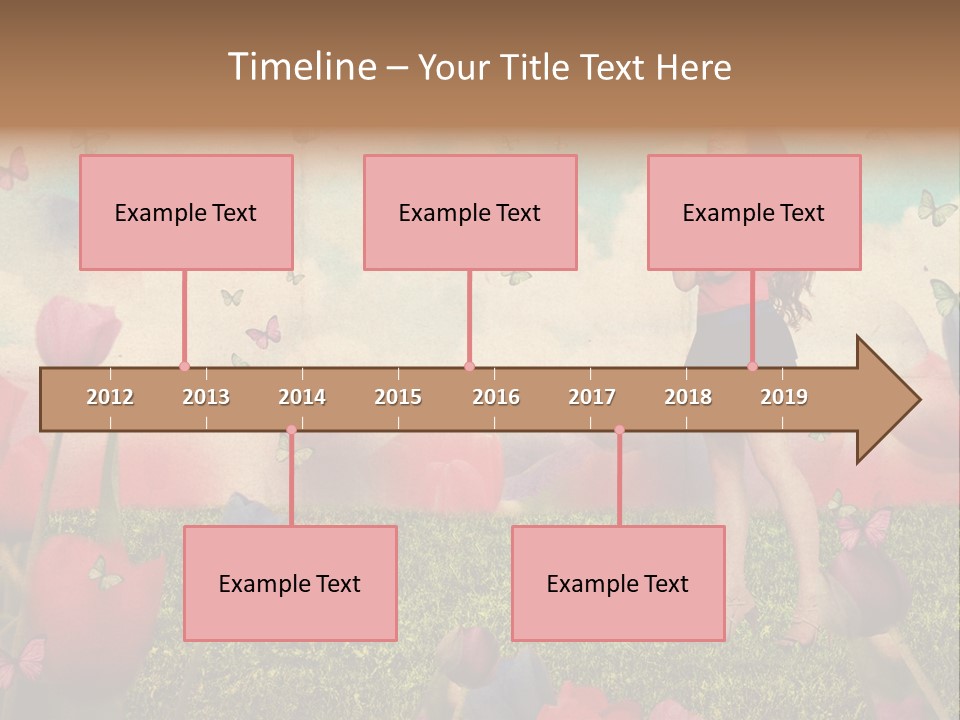 Dream Grunge Beautiful PowerPoint Template