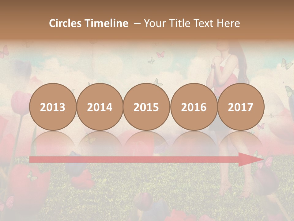 Dream Grunge Beautiful PowerPoint Template