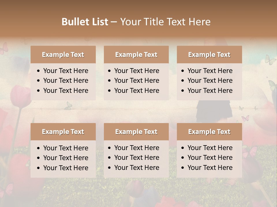 Dream Grunge Beautiful PowerPoint Template