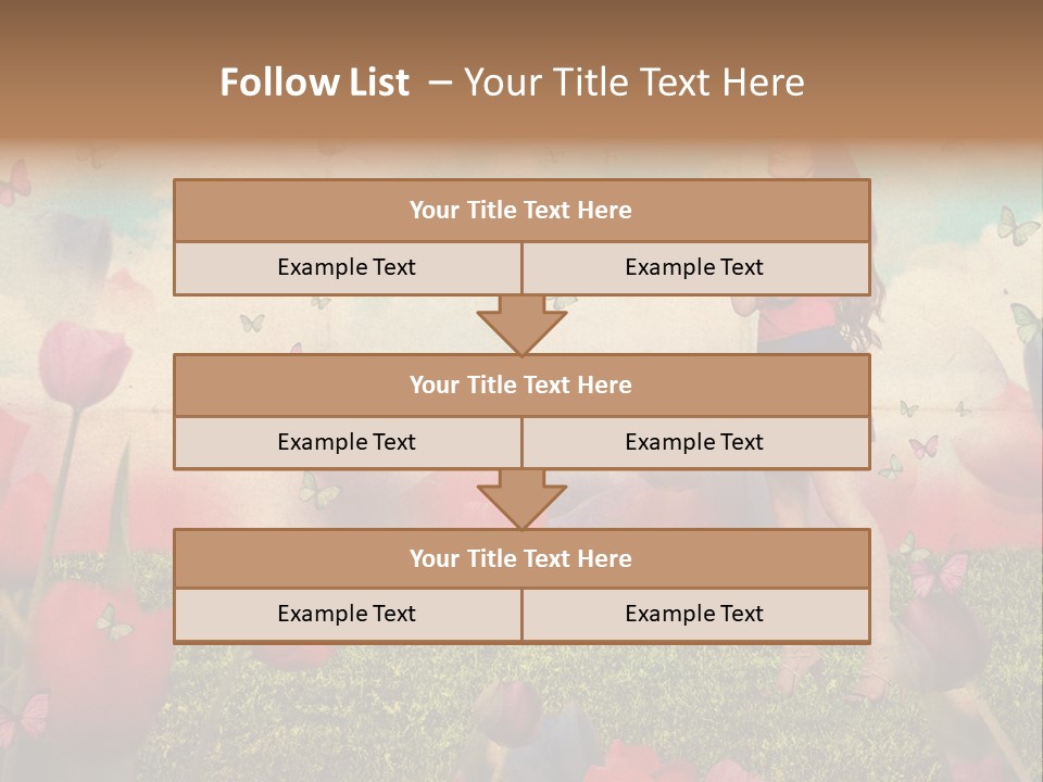 Dream Grunge Beautiful PowerPoint Template