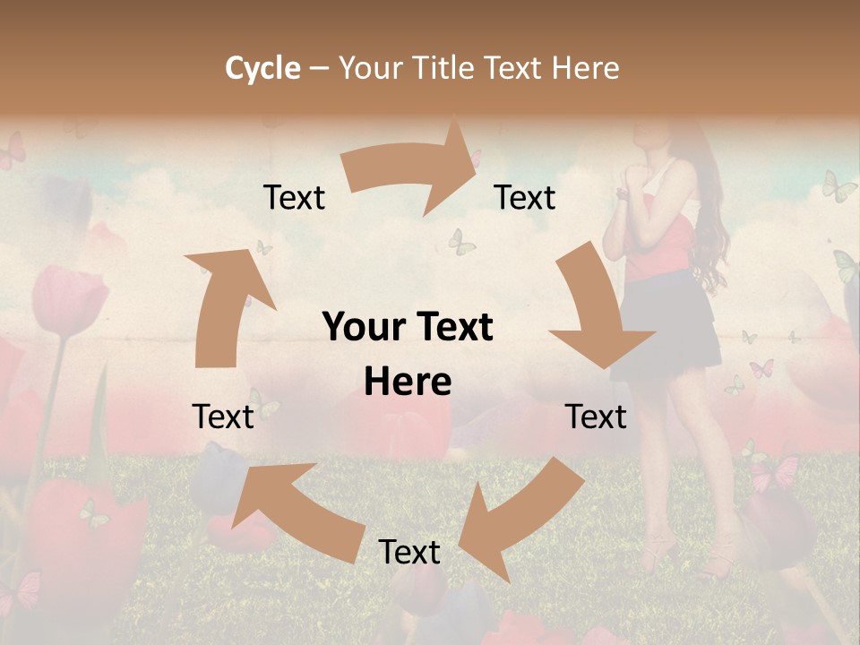 Dream Grunge Beautiful PowerPoint Template