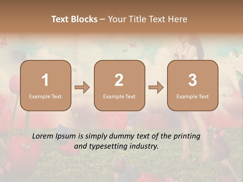 Dream Grunge Beautiful PowerPoint Template