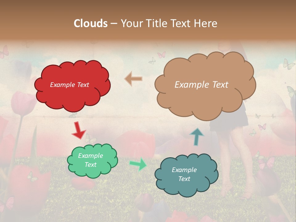 Dream Grunge Beautiful PowerPoint Template