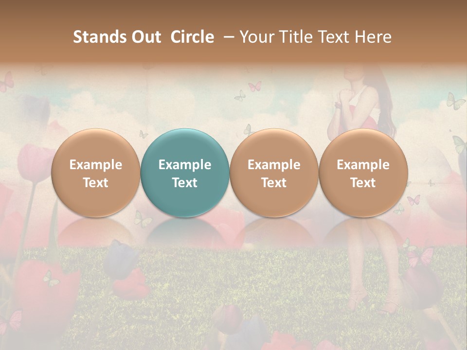 Dream Grunge Beautiful PowerPoint Template