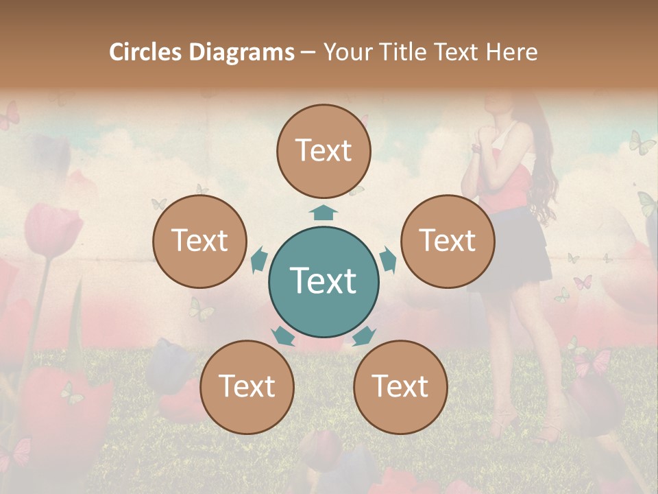 Dream Grunge Beautiful PowerPoint Template