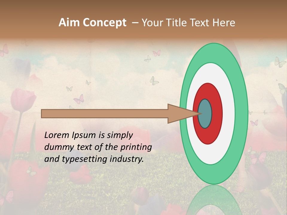 Dream Grunge Beautiful PowerPoint Template