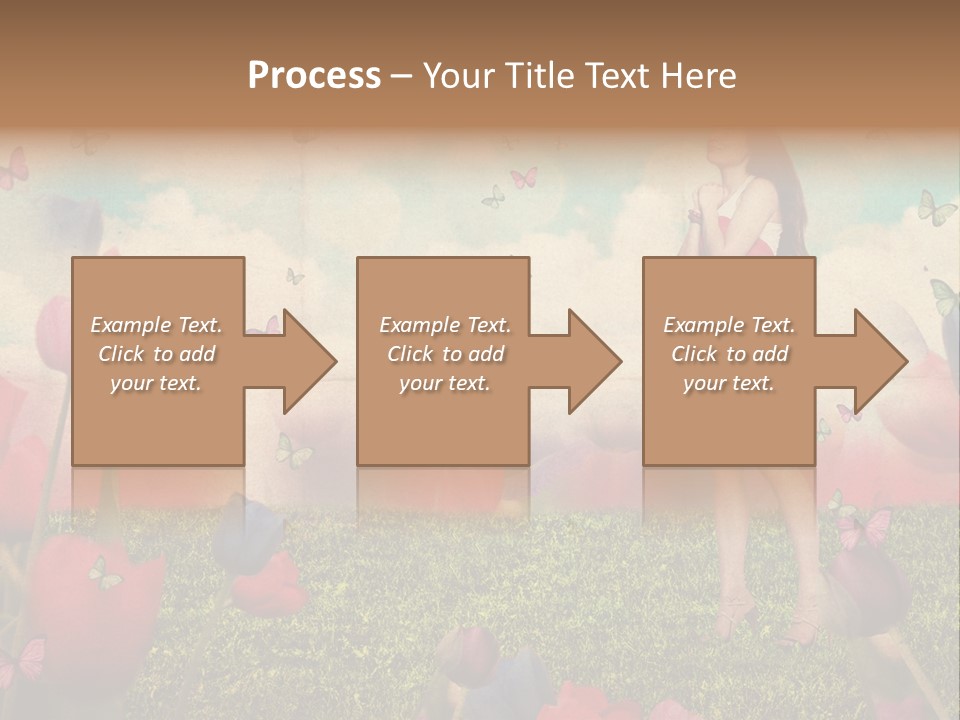Dream Grunge Beautiful PowerPoint Template