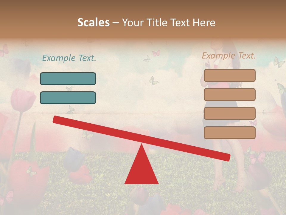 Dream Grunge Beautiful PowerPoint Template