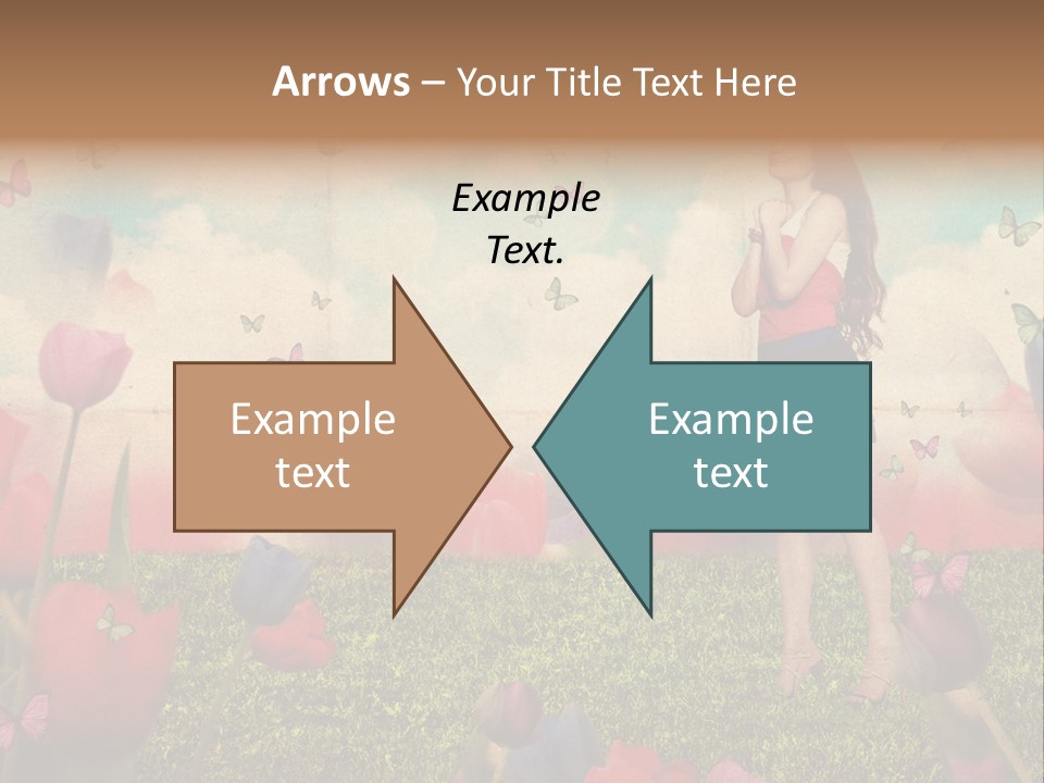 Dream Grunge Beautiful PowerPoint Template