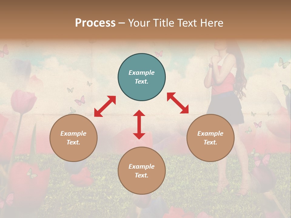 Dream Grunge Beautiful PowerPoint Template