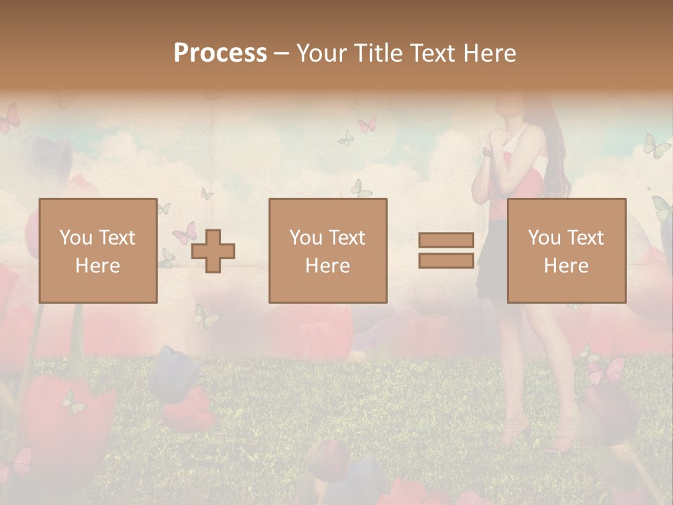 Dream Grunge Beautiful PowerPoint Template