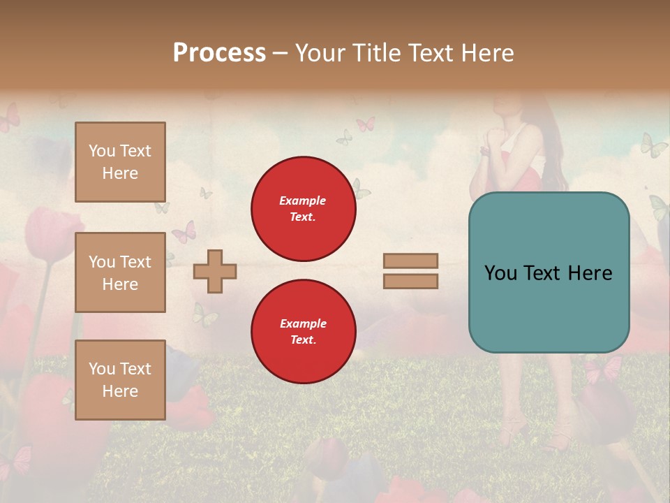 Dream Grunge Beautiful PowerPoint Template