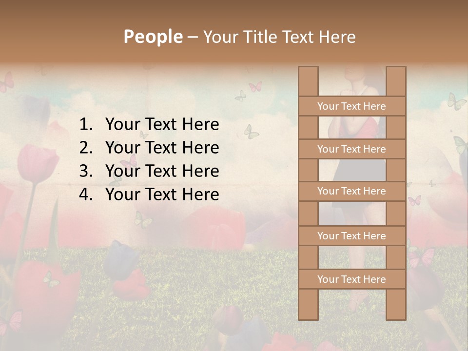 Dream Grunge Beautiful PowerPoint Template