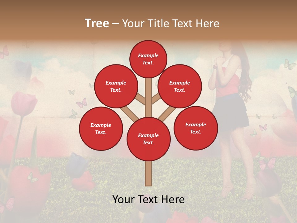 Dream Grunge Beautiful PowerPoint Template