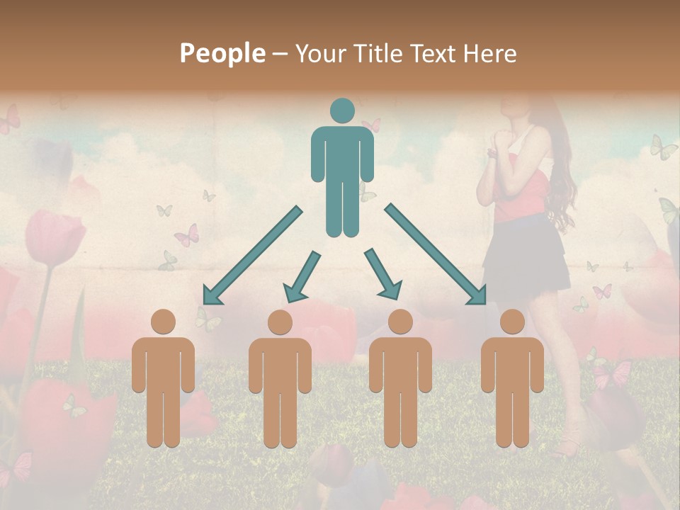 Dream Grunge Beautiful PowerPoint Template