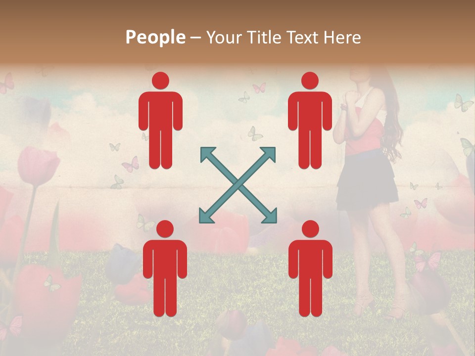 Dream Grunge Beautiful PowerPoint Template