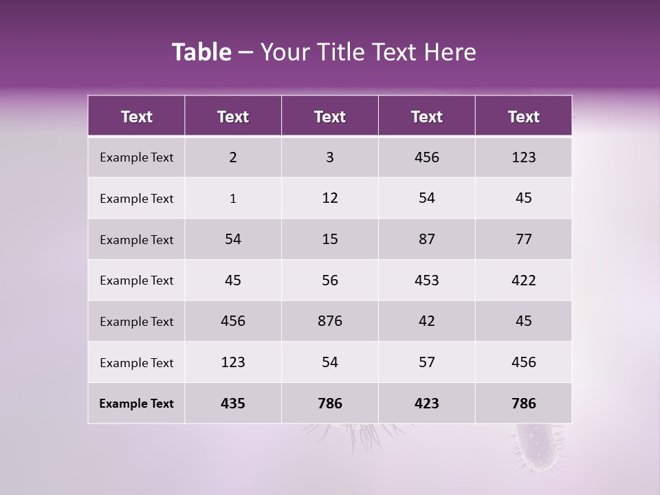 Render Cell Organism PowerPoint Template