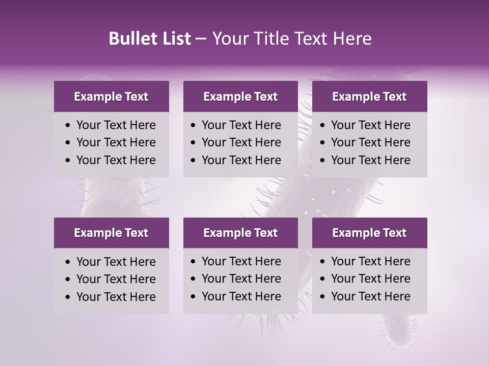 Render Cell Organism PowerPoint Template
